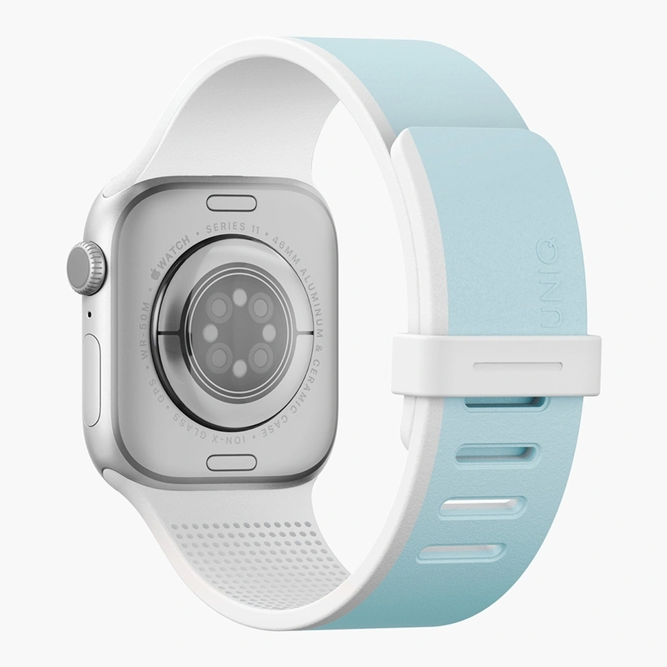 Ремешок Uniq для Apple Watch 42/41/40 мм Revix IV reversible Magnetic Soft, Cloud/White (42MM-REV4SCLDWHT). Фото 2