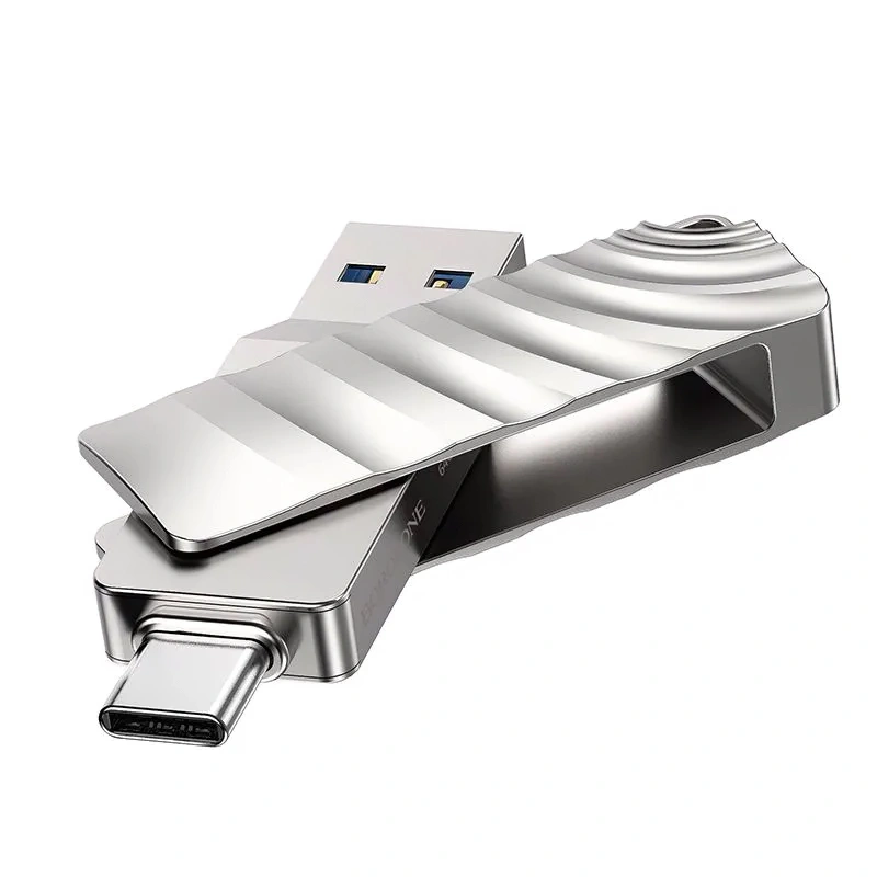 Накопитель Borofone BUD3 USB 3.0 + USB-C 64Gb. Фото 2