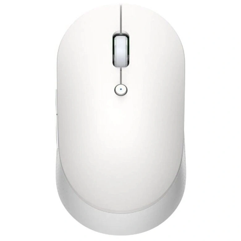 Мышь беспроводная XiaoMi Mi Dual Mode Wireless Mouse Silent Edition, Белая WXSMSBMW03. Фото 1