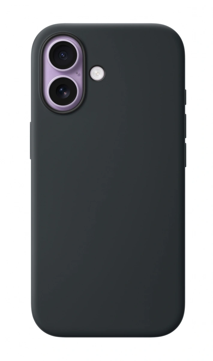 Накладка Silicone Case With MagSafe для iPhone 17, Black. Фото 1