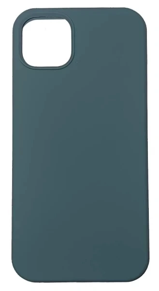 Накладка Silicone Case для iPhone 15 Pro, Оливковая. Фото 1
