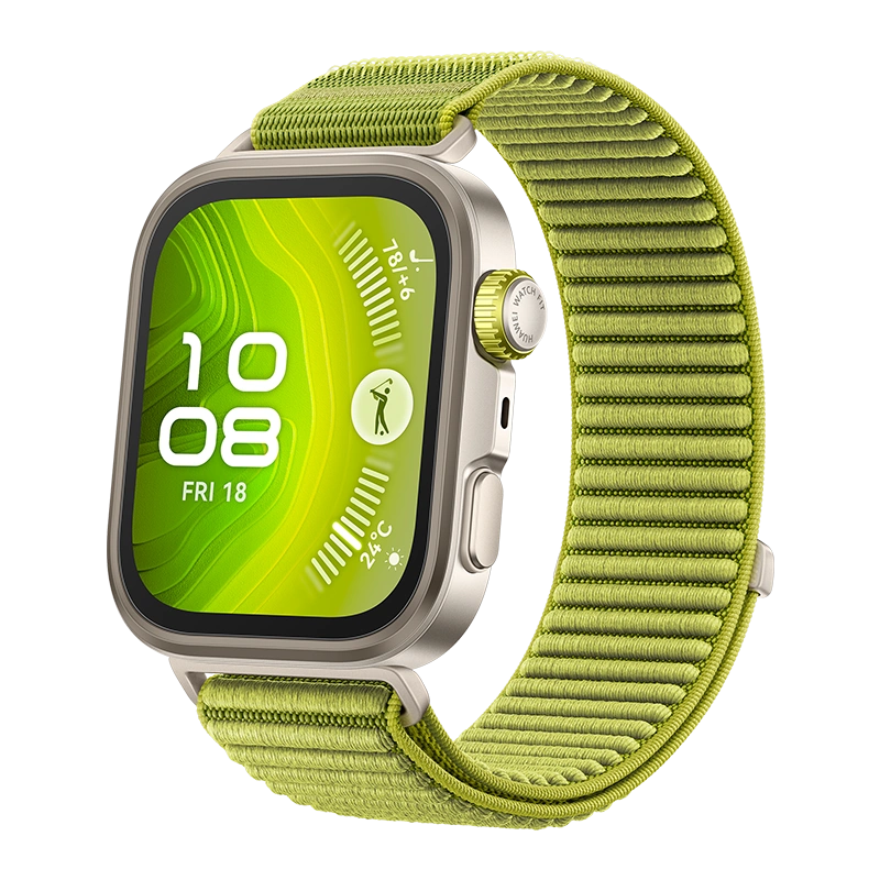 Умные часы Huawei Watch Fit 4 Pro, Зеленый (SYA-B29). Фото 1