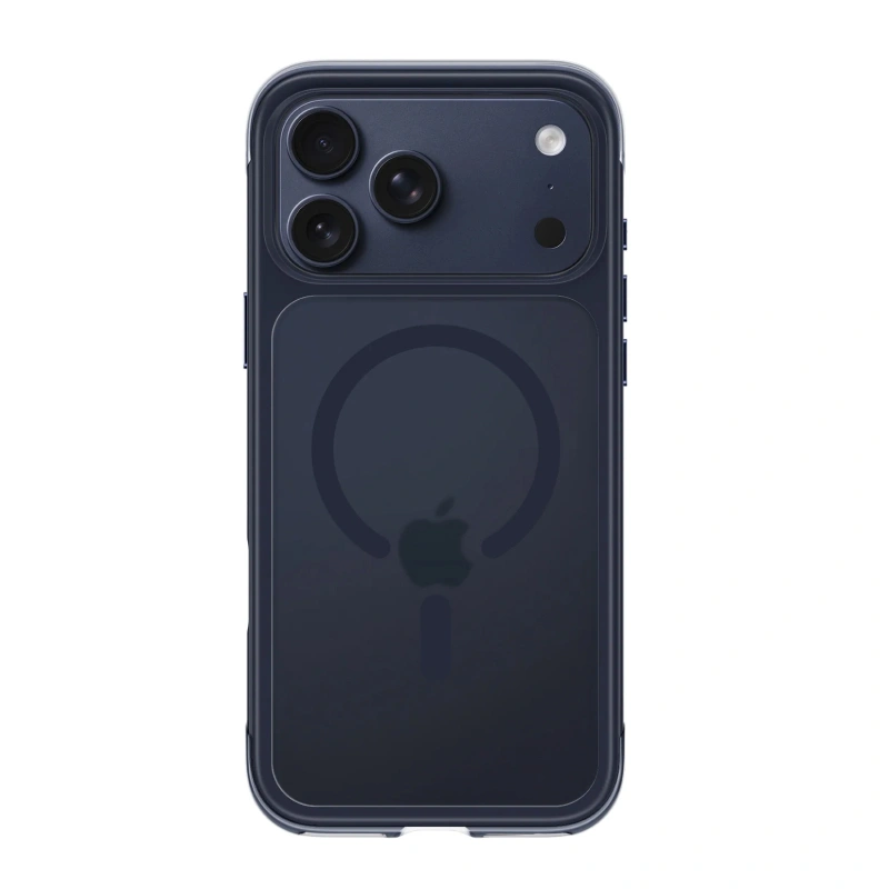 Накладка Wiwu для iPhone 17 Pro AeroShield Pro (MagSafe), Тёмно-синий (AS-202). Фото 3