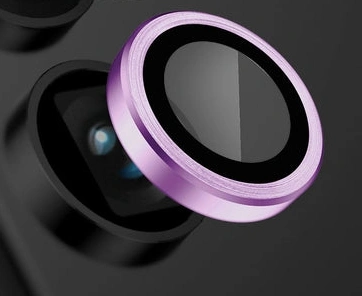 Защитное стекло Anank AR Circle Lens Guard для Samsung S23 Plus, Фиолетовое. Фото 1