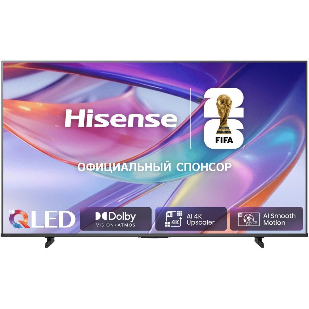 Телевизор Hisense 43E7S (2026) 43" 4K UHD QLED Смарт ТВ. Фото 1