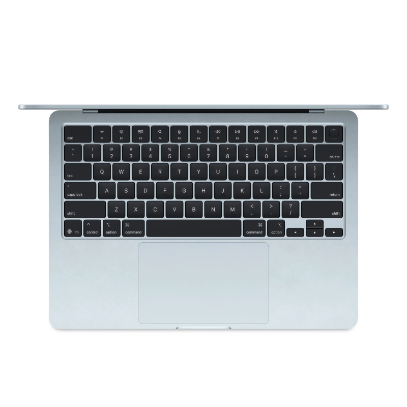 Apple MacBook Air 13" 2025 Небесно-голубой (MC6U4) (M4, 10-ядер CPU/10-ядер GPU, 16 ГБ, 512 ГБ SSD). Фото 2