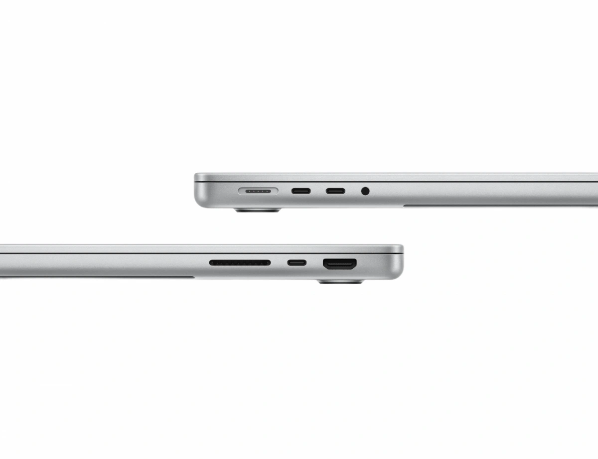 Apple MacBook Pro 14" (2025) 1Тб Серебристый (MDE64) (M5 10-ядер CPU/10-ядер GPU, 24 ГБ, 1ТБ SSD). Фото 4
