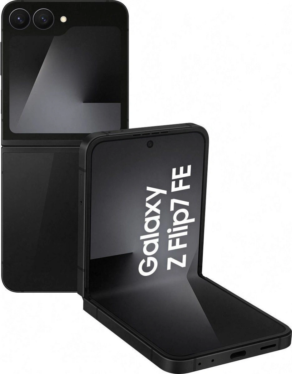 Смартфон Samsung Galaxy Z Flip7 FE 8/128Гб Чёрный (SM-F761B). Фото 1