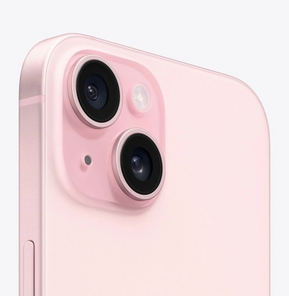 Смартфон Apple iPhone 15 128Гб Розовый (eSIM+SIM) (Без RuStore). Фото 3