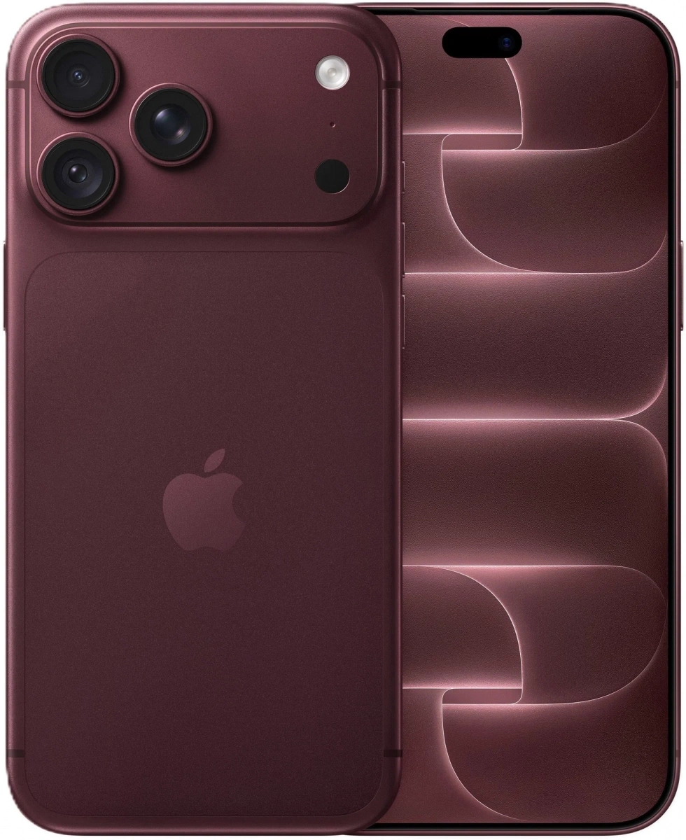 Смартфон Apple iPhone 18 Pro Max 1Тб, Бургунди (eSIM+SIM) (Без RuStore, Активирован). Фото 1