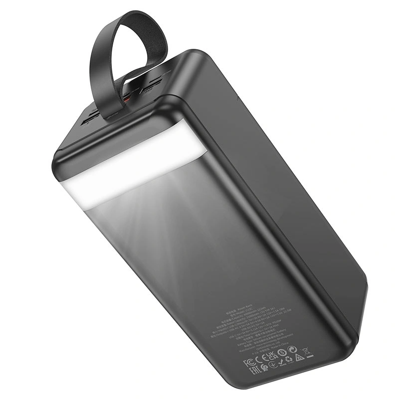 Внешний аккумулятор Hoco J123C Element 22.5W 60000mAh, Чёрный. Фото 2