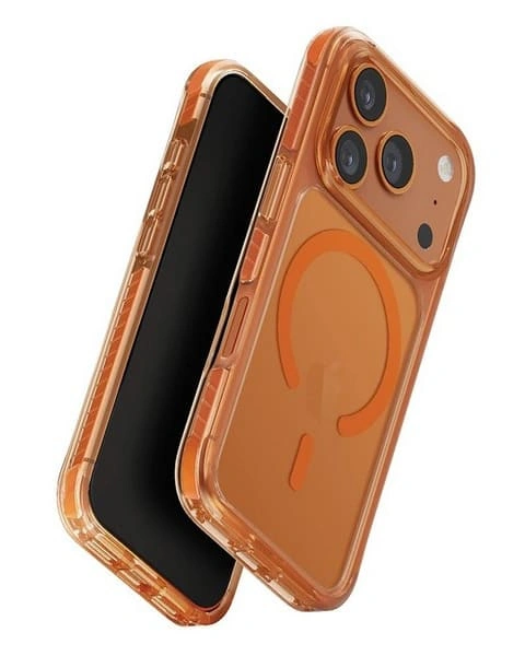 Накладка Uniq Combat MagSafe для iPhone 17 Pro Max, Оранжевая (IP6.9P(2025)-COMMVORG). Фото 2