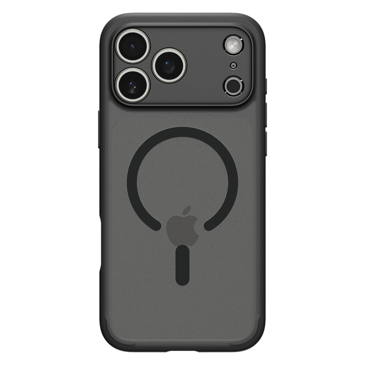 Накладка Spigen Ultra Hybrid (MagSafe) для iPhone 17 Pro, Чёрная матовая (ACS10349). Фото 2