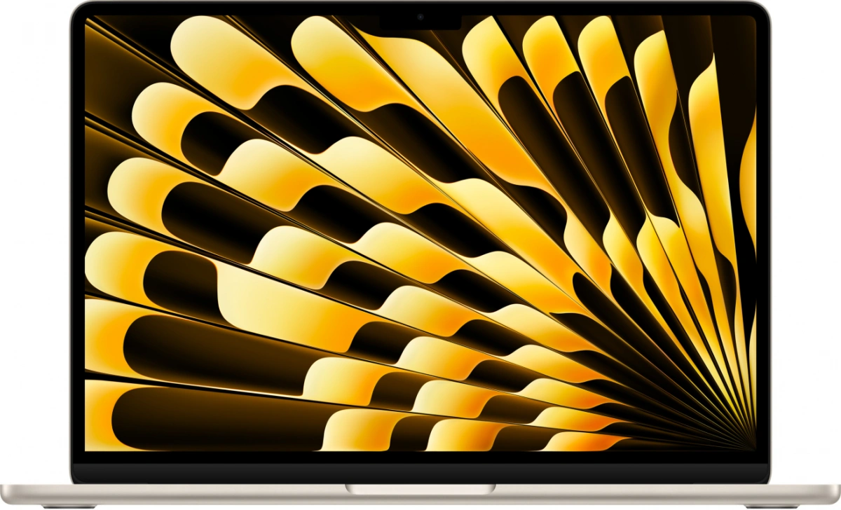 Apple MacBook Air 13" 2025 Сияющая звезда (MC6A4) (M4, 10-ядер CPU/10-ядер GPU, 24 ГБ, 512 ГБ SSD). Фото 1