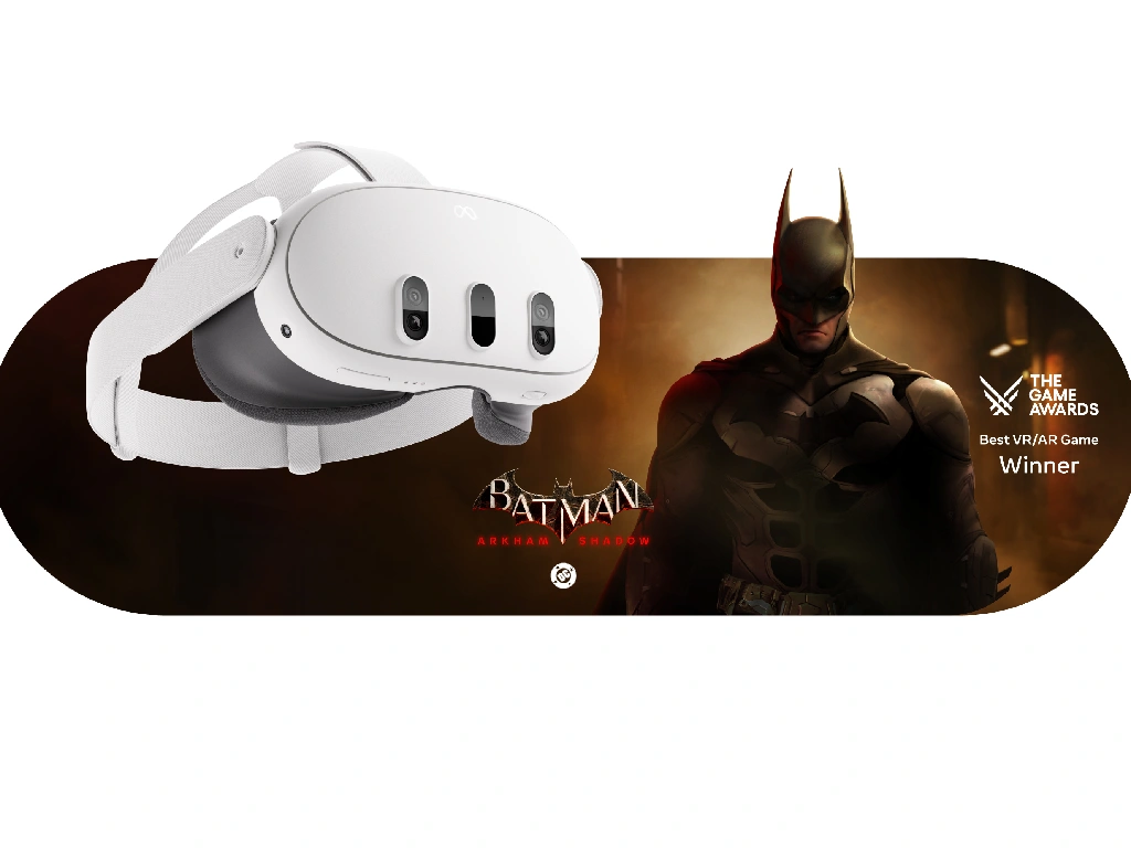 Шлем виртуальной реальности Oculus Quest 3 512Gb + Batman: Arkham Shadow. Фото 6