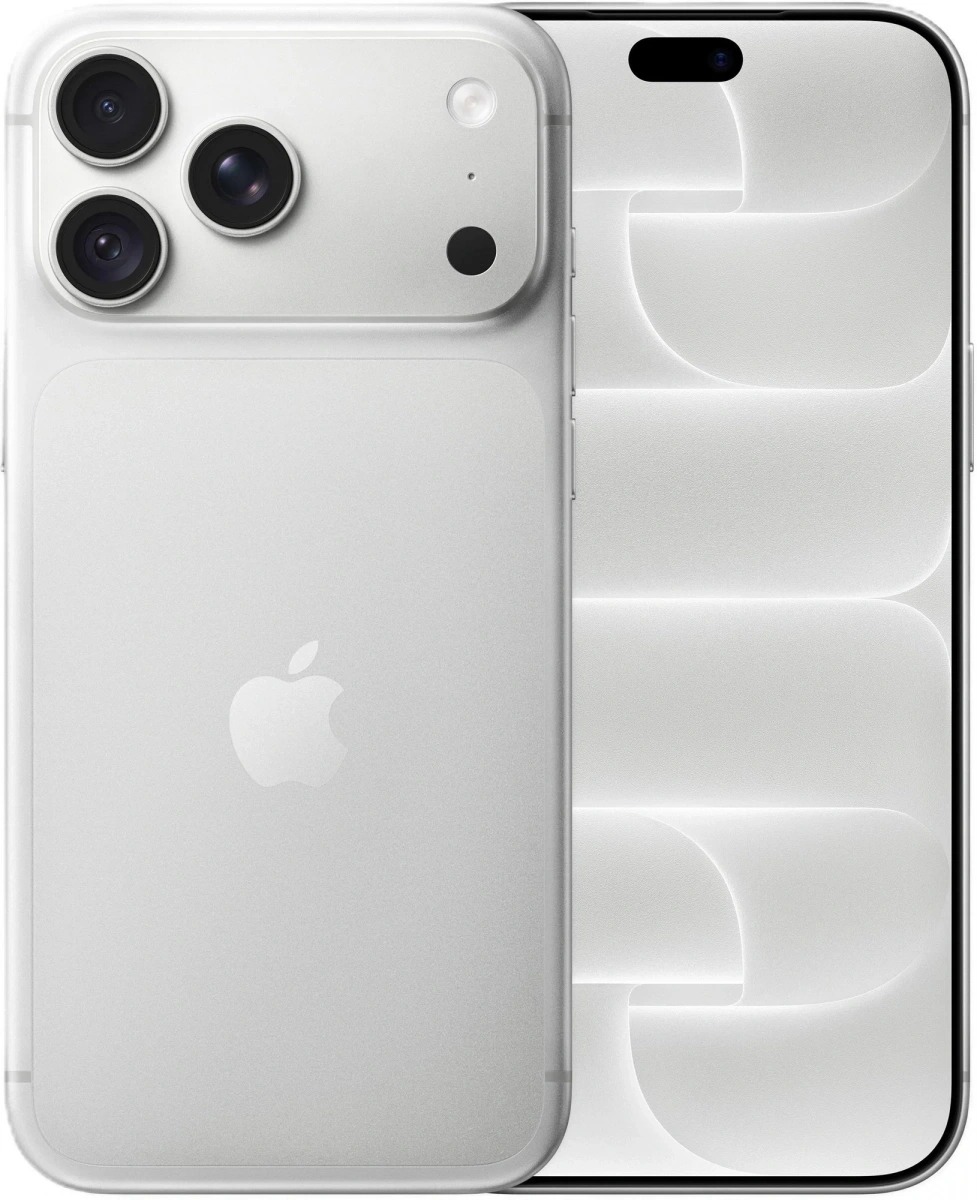 Смартфон Apple iPhone 18 Pro Max 2Тб, Серебристый (eSIM+SIM) (Без RuStore). Фото 1