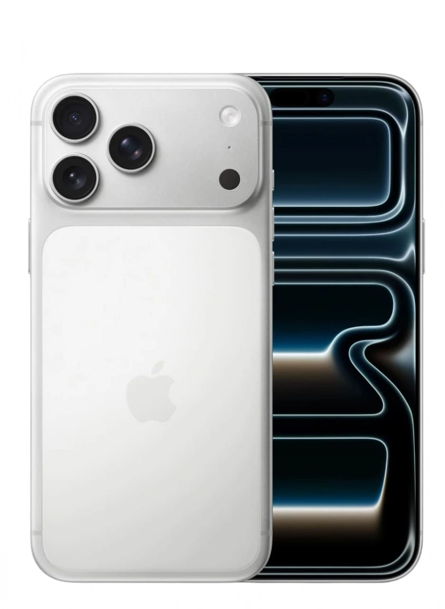Смартфон Apple iPhone 17 Pro 512Гб, Серебристый (eSIM+SIM) (Без RuStore). Фото 1
