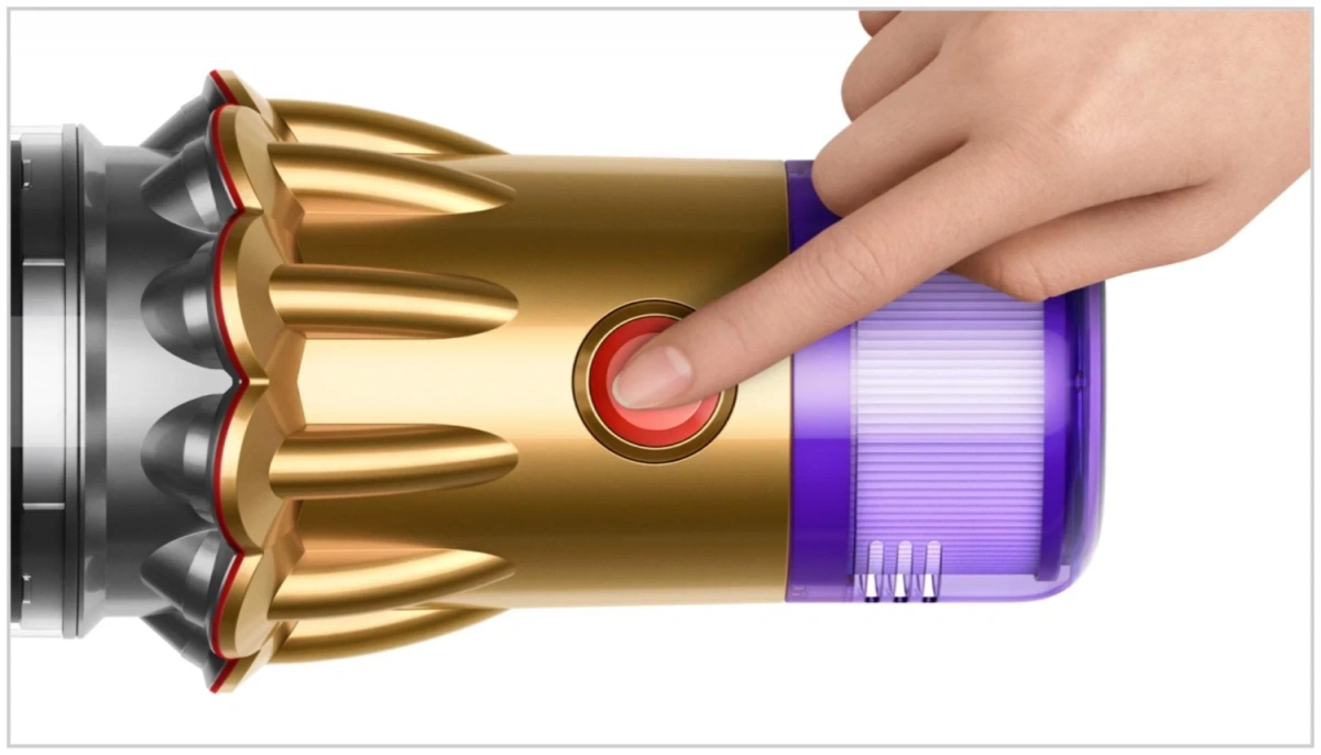Беспроводной пылесос Dyson V12S Detect Slim Submarine Complete Gold/Gold (SV46). Фото 3