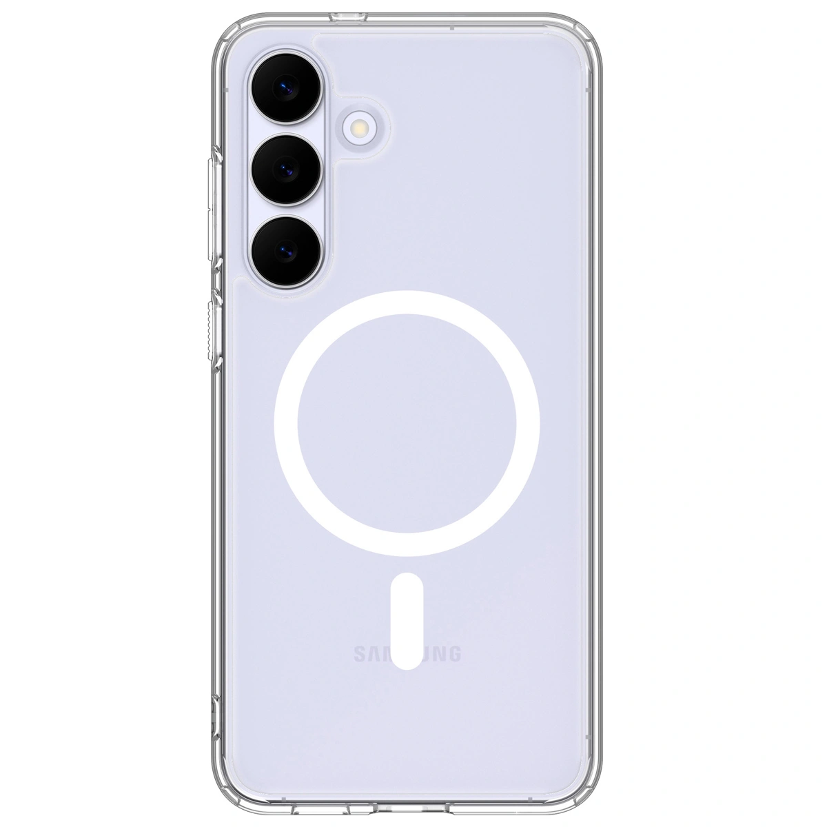 Накладка Spigen Ultra Hybrid для Samsung Galaxy S25 FE MagSafe, Прозрачный (ACS10027). Фото 2