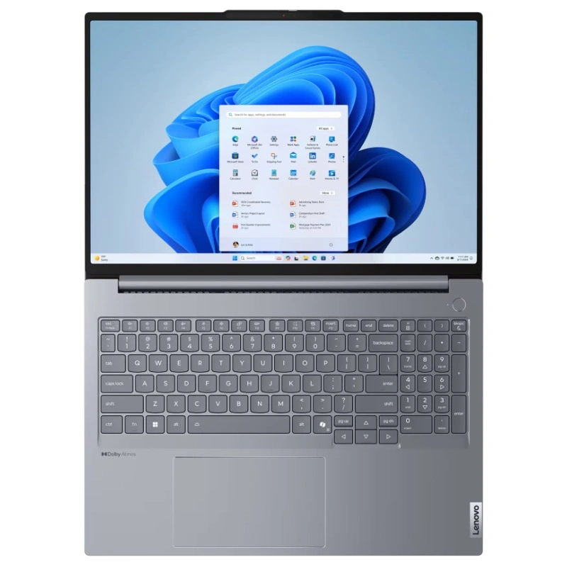 Lenovo ThinkBook 14 2025 (G7+ ASP) Серый (14", Ryzen AI 9 365, 32Gb, 1TB SSD, AMD Radeon 880M, Windows 11). Фото 2