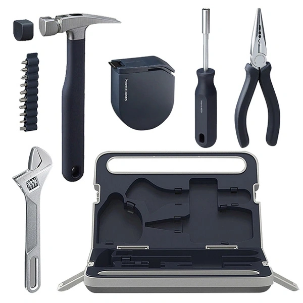 Набор инструментов HOTO Manual Tool Set, Серый (QWSGJ002). Фото 2