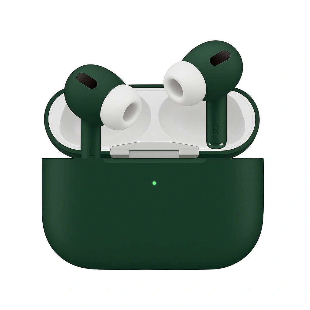 Беспроводные наушники Apple AirPods Pro 3 USB-C (2025) MagSafe Color (Зелёный матовый). Фото 1