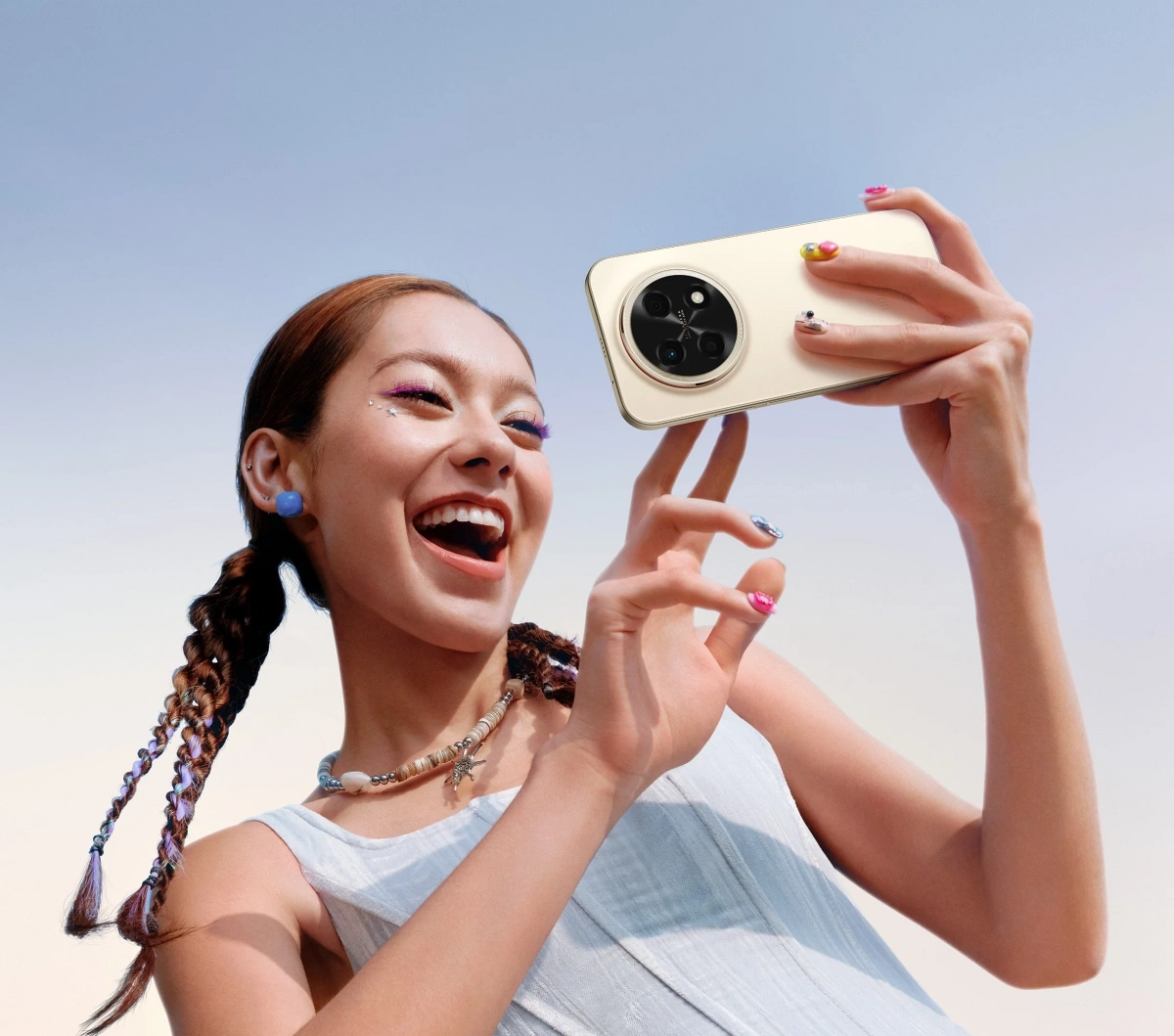 Смартфон Huawei Nova 15 Max 8/256Гб Пудровый розовый (CHZ-LX1). Фото 5