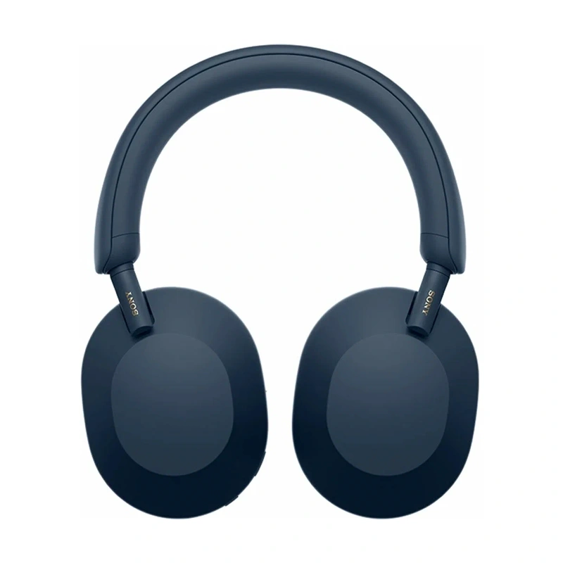Беспроводные наушники Sony WH-1000XM5/BM с шумоподавлением, Синие. Фото 3