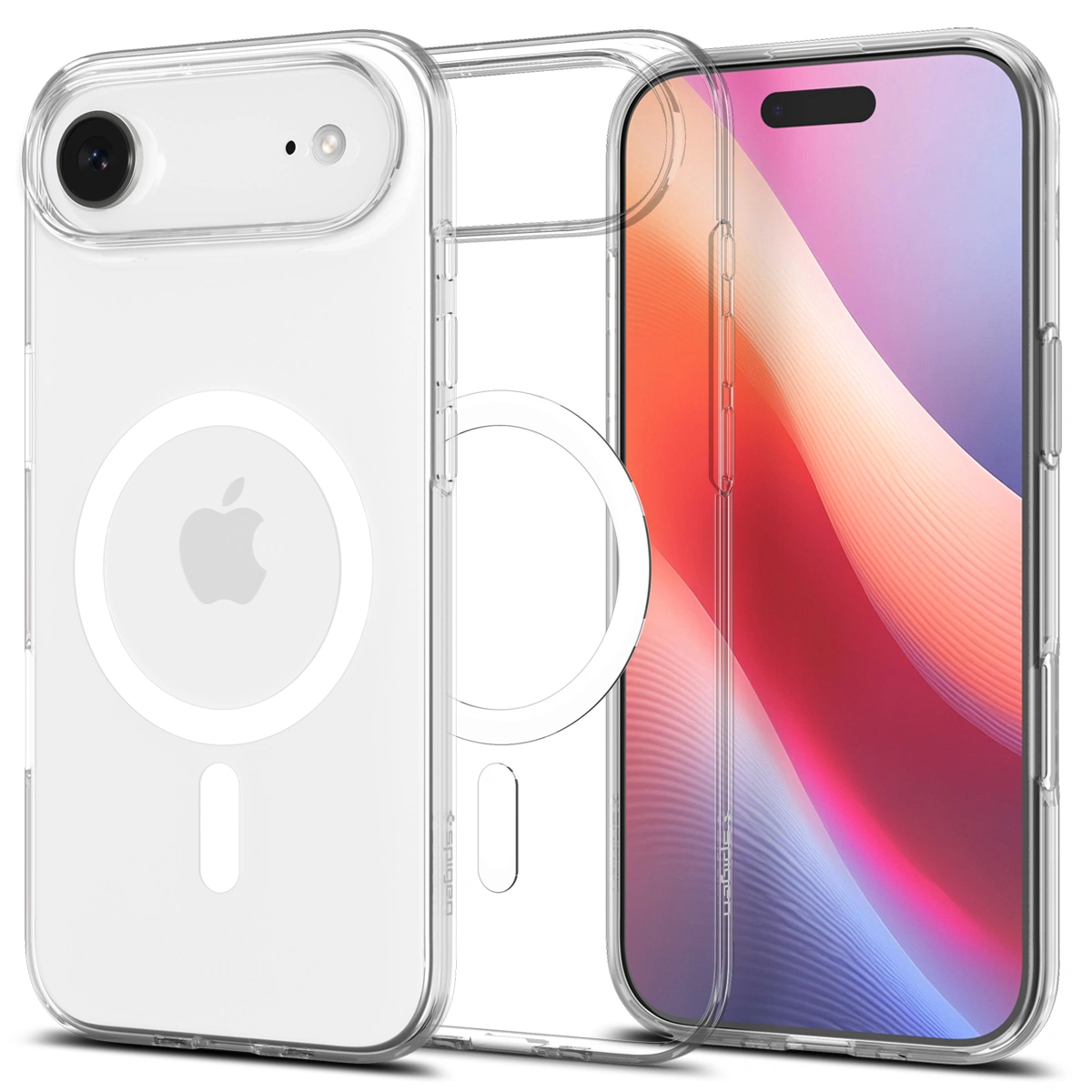 Накладка Spigen Liquid Crystal (MagSafe) для iPhone Air, Прозрачный белый (ACS10395). Фото 1
