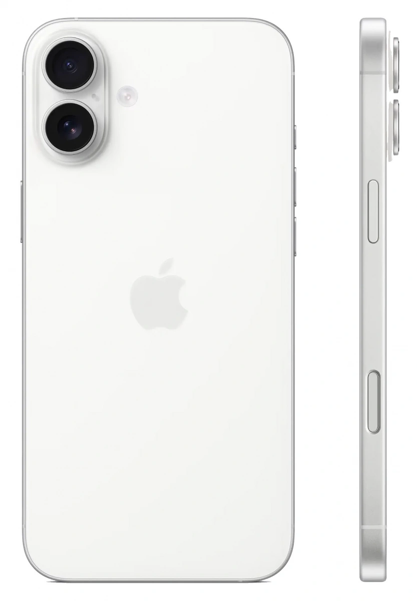 Смартфон Apple iPhone 16 256Гб Белый (eSIM+SIM) (Без RuStore). Фото 2