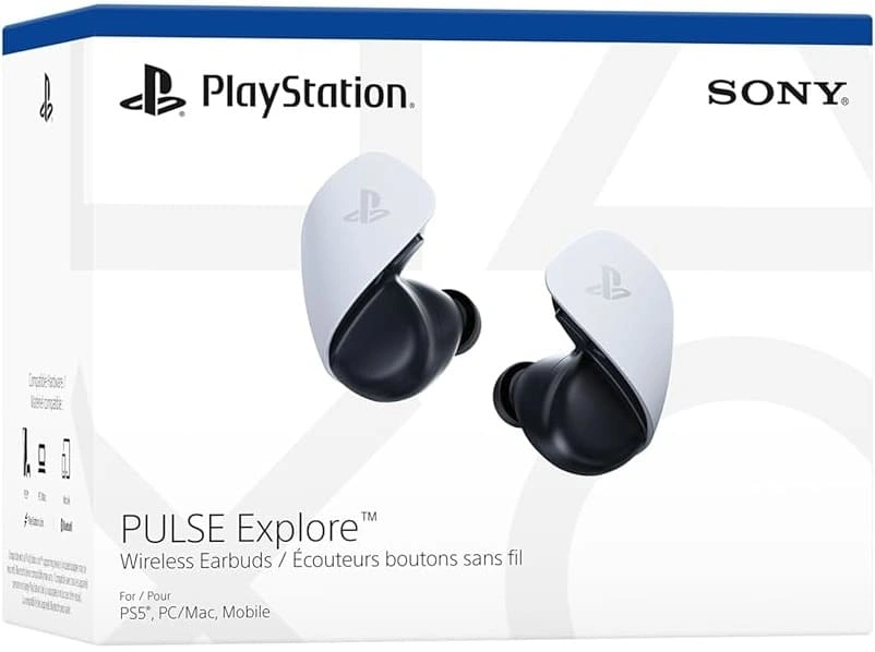 Беспроводная гарнитура Sony PULSE Explore, Белая. Фото 6