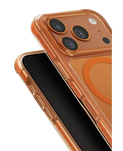 Накладка Uniq Combat MagSafe для iPhone 17 Pro, Оранжевая (IP6.3P(2025)-COMMVORG). Фото 3